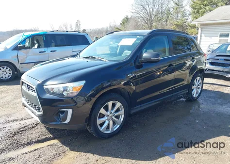 2015 Mitsubishi Outlander Sport Gt из США, поврежденный, VIN 4A4AP4AW9FE025252
